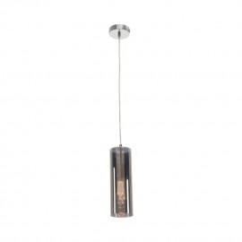 Mercator-Eden Pendant-With Cylindrical glass shade